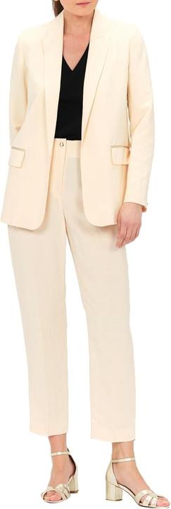 Caroll Lichte Blazer with Long Sleeves, Metallic Trim, and Button Closure (Frequency band 38 (2600 MHz))