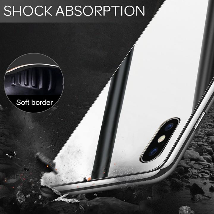 Produktbild Nalia Spiegel Hartglas Hülle (Apple iPhone X, Apple iPhone XS)