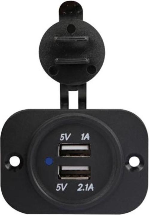 Produktbild Velleman USB-EINBAUBUCHSE (12-24 VDC EINGANG, 5 V AUSGANG)