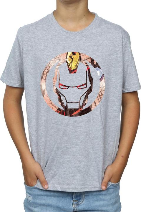 Produktbild Iron Man Montage Symbol TShirt Jungen (128)