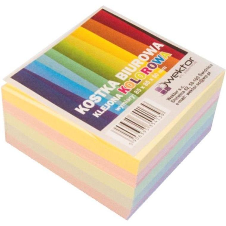 Wektor Geklebter Würfel, Farbe 85x85mm, 5cm (41308794)