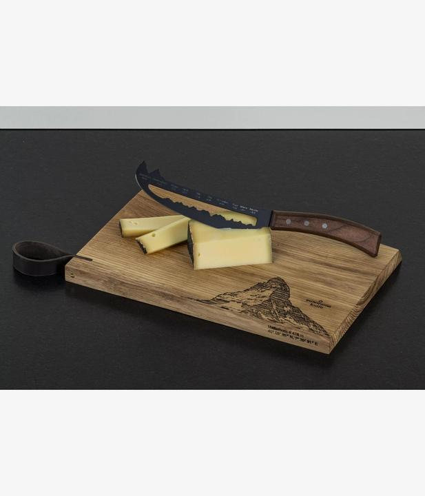 Produktbild Panorama Knife Holzbrett RUSTIKAL Matterhorn