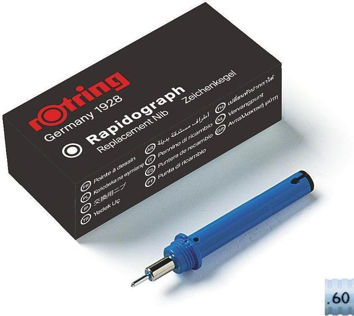 Produktbild Rotring Zeichenkegel zu Rapidograph (Schwarz)