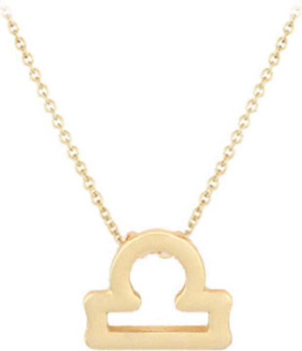 JVD Gold-plated necklace with Libra pendant SVLN0195XH2GOVA