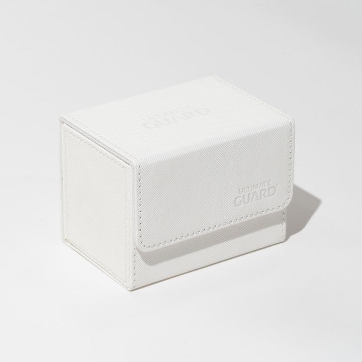 Actual product image Ultimate Guard Card Box XenoSkin Sidewinder Monocolor 80+ White