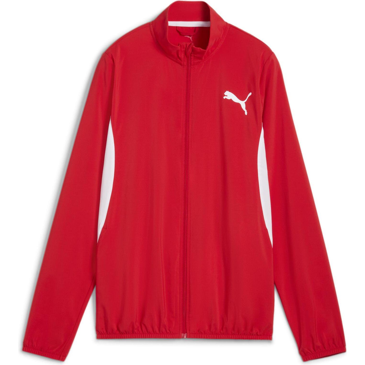 Puma, Damen, Laufjacke, W Cross The Line Jacket 3.0 (XS), Rot, XS