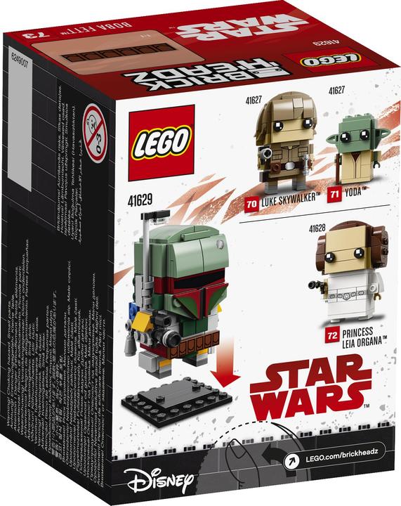 Image du produit LEGO Boba Fett (41629, LEGO Brickheadz)