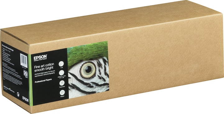 Produktbild Epson Fine Art Cotton Smooth Bright (300 g/m², 1500 cm, 43.20 cm)
