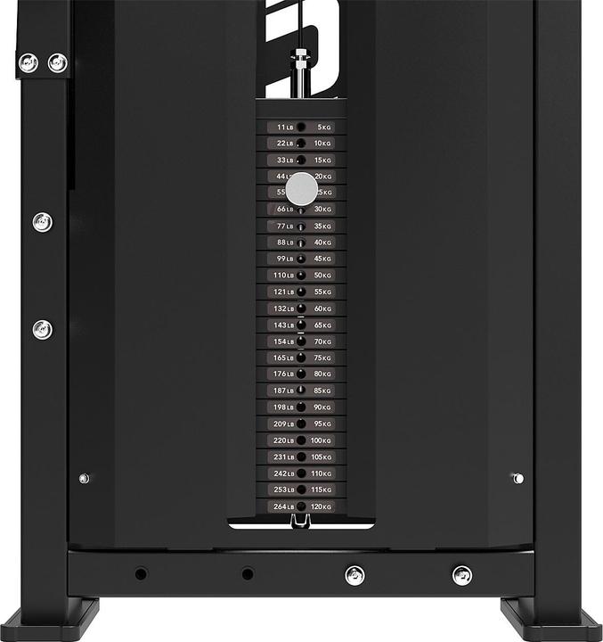 Actual product image Tunturi Platinum Hip Thrust hip trainer with weight stack