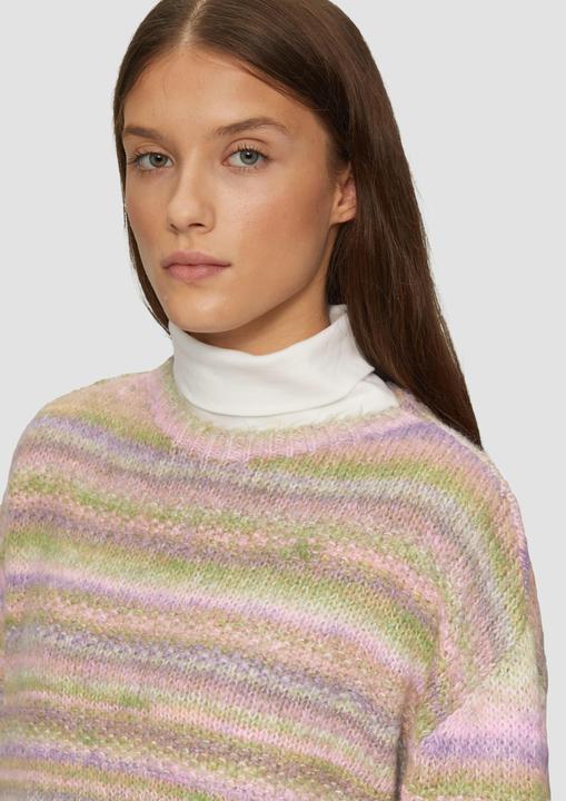 Immagine prodotto s.Oliver Strickpullover Ringel-Pullover im Boxy-Shape (40)