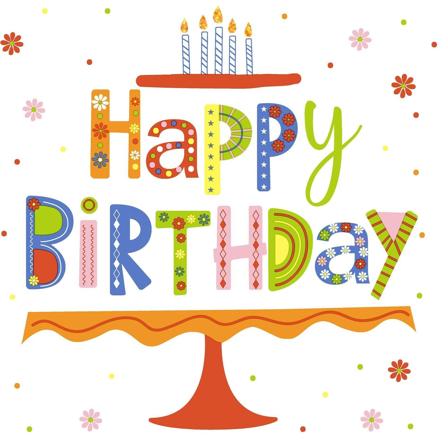 Paper + Design, Servietten, Motivserviette 33x33cm Geburtstag (20 x, 33 x 33 cm)