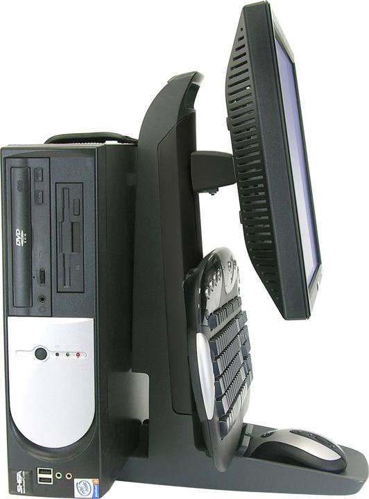 Supporto per monitor Neo-Flex con tecnologia CF brevettata (Tavolo, 24")