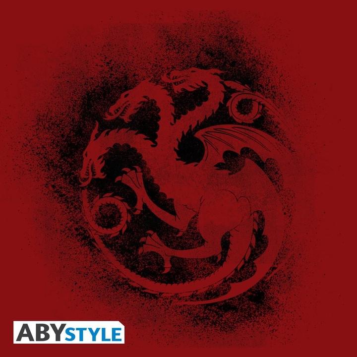 Immagine prodotto ABYstyle GAME OF THRONES - Tshirt Targaryen man SS red black - premium (S)