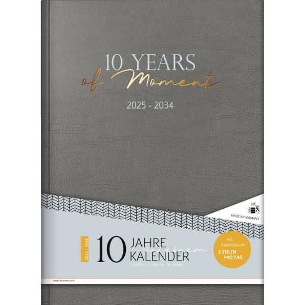 Thumbnail - Rido Idé, Agenda, 10-Jahres-Kalender (2025-2034) 10 Years of Moments (A4, Deutsch)