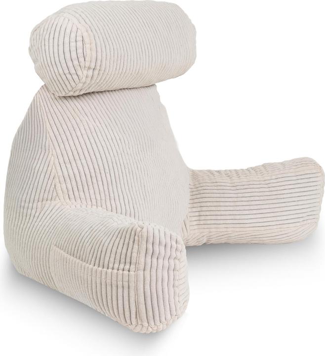 Bananair Lesekissen mit Armlehnen und abnehmbarer Hülle