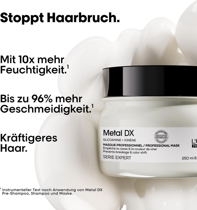 Immagine prodotto L'Oréal Professionnel Maschera DX in metallo (250 ml)