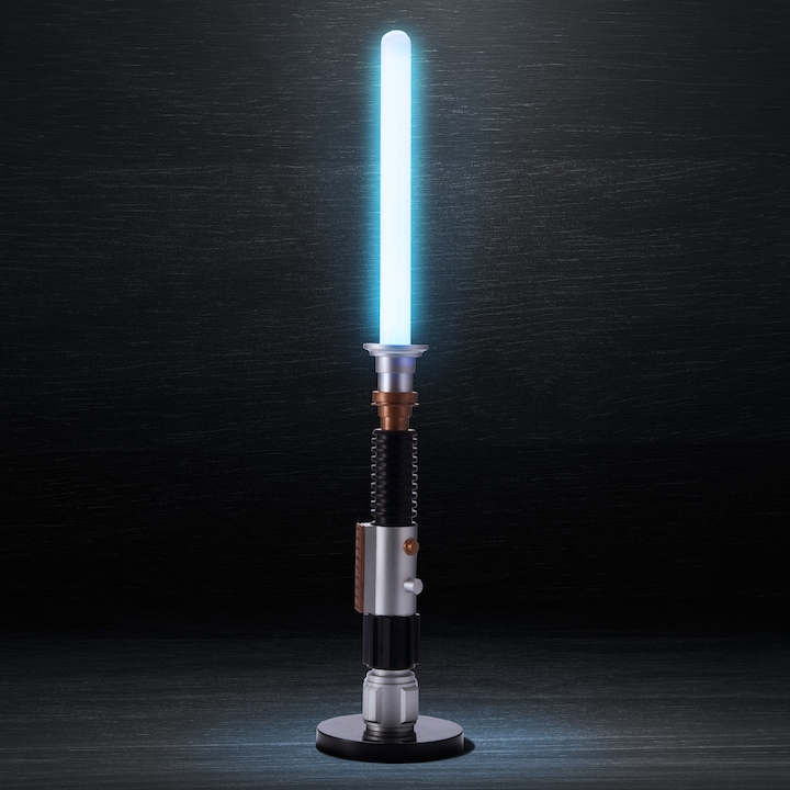 Produktbild Ukonic Ukon!c Tischleuchte Obi-Wan Kenobi blaues Lichtschwert