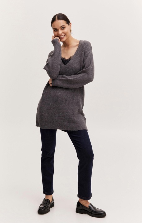Actual product image B.young BYMIRELLE VNECK JUMPER 20811911 (M)