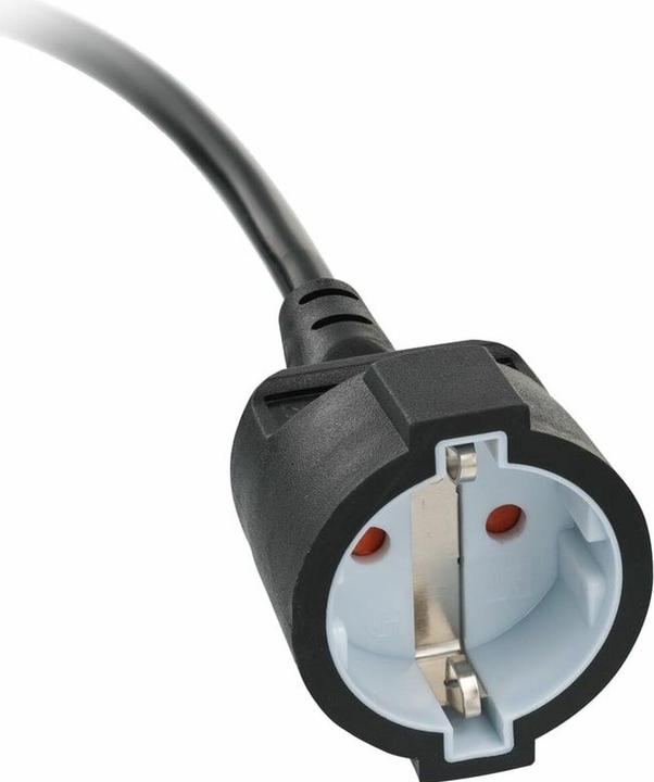 Actual product image Brennenstuhl Short extension lead with angled flat plug EU plug (10 m, CEE 7/3)