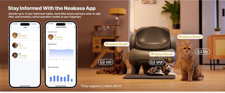 Actual product image Neakasa M1 litter tray (Self-cleaning litter tray)