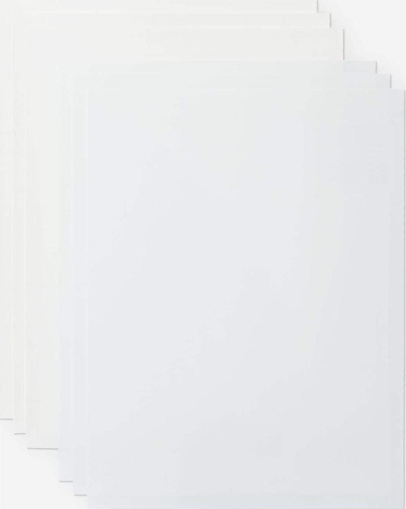 Immagine prodotto Cricut Stickerpapier Joy Xtra A4, 6 Bogen, Weiss (6 x)