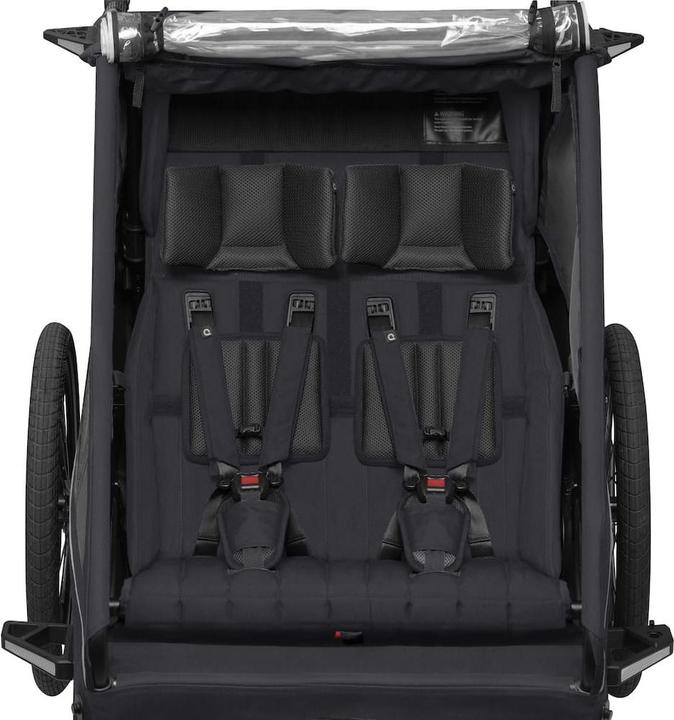 Produktbild Qeridoo Kidgoo 2 - Kinderfahrradanhänger für 2 Kinder