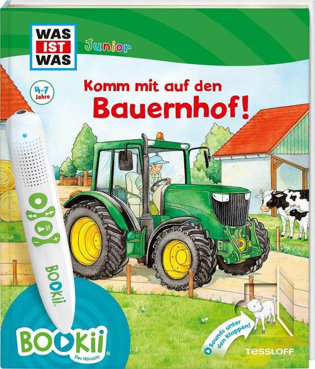 WAS IST WAS Junior Komm mit auf den Bauernhof! (German, Silke Voigt, Christina Brown, Claudia Kaiser, Martin Lickleder, 2018)