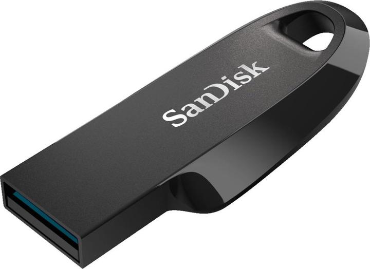 Actual product image SANDISK Ultra Curve Flash Drive, 64GB, USB 3.2 (64 GB, USB-A)