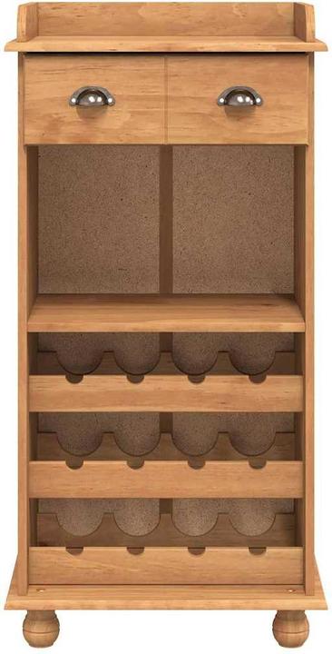 Productafbeelding vidaXL Weinlagerung (12 Flessen, 37 x 37 x 114 cm)