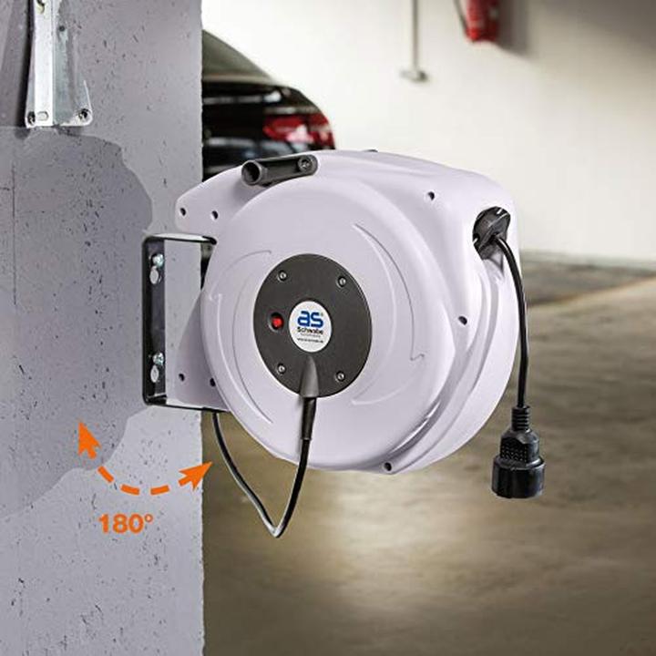 Actual product image As - Schwabe as-Schwabe automatic cable reel 20.0 m (20 m, 1.50 mm²)