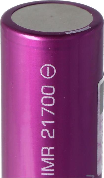 Actual product image Efest IMR21700 battery - maximum 30A current output (flat top) (1 pcs., 21700, 3700 mAh)