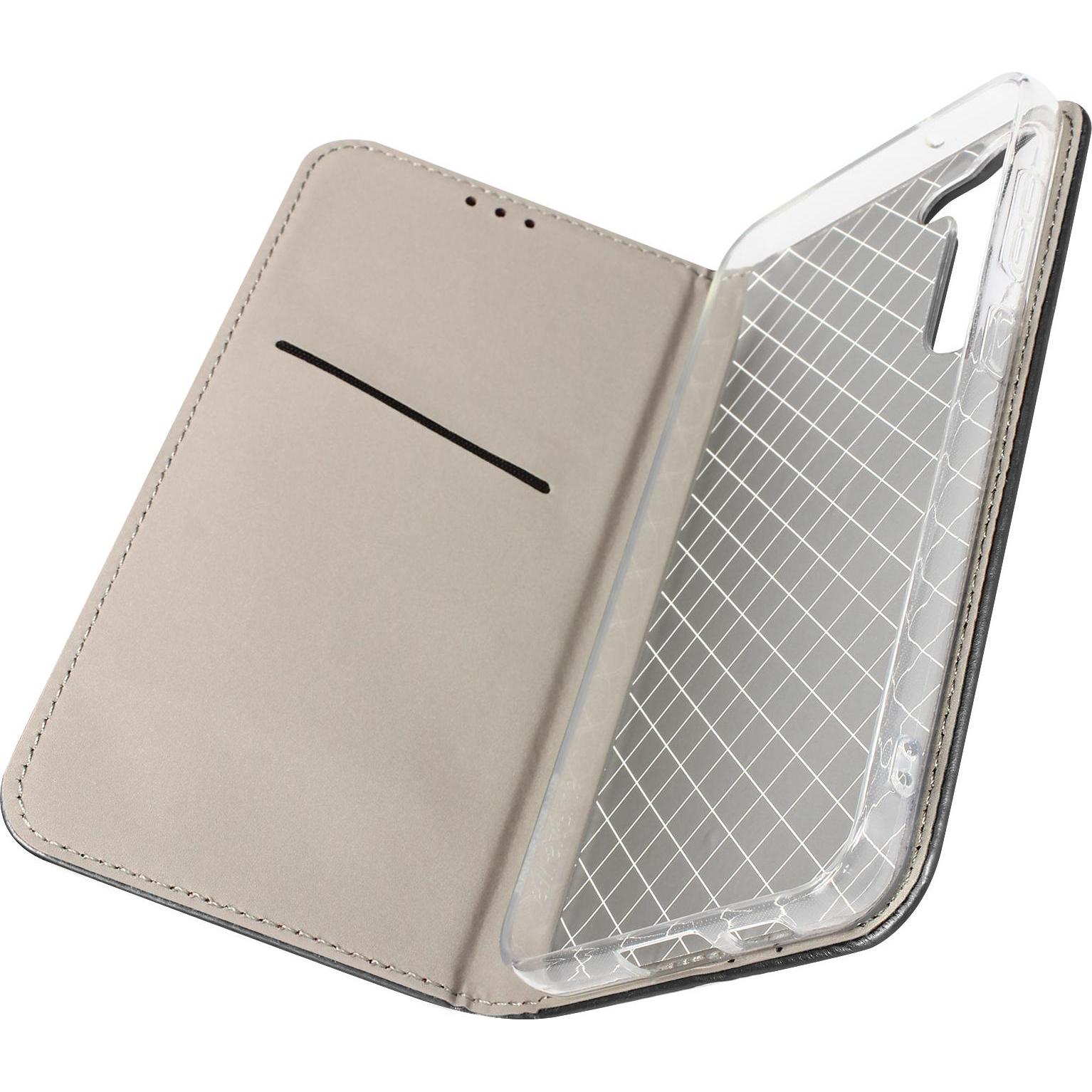 Avizar Smart Magneto Wallet Cover Series (Samsung Galaxy S23), Smartphone Hülle, Schwarz