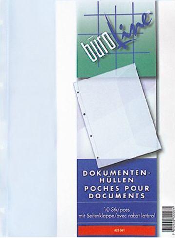 Image du produit BüroLine Pochettes de documents A4 (A4, 10x)