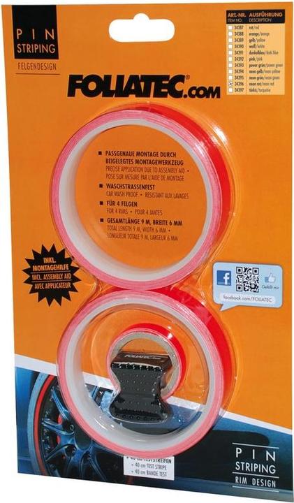 Image du produit Foliatec Décor de jantes