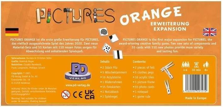 Productafbeelding Blackrock games Foto's Oranje uitbreiding e (Duits, Engels, 3 - 6 Spelers)