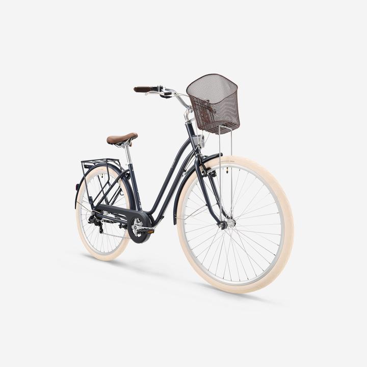 Image du produit Btwin Vélo de ville 520 cadre bas bleu foncé (48 cm)