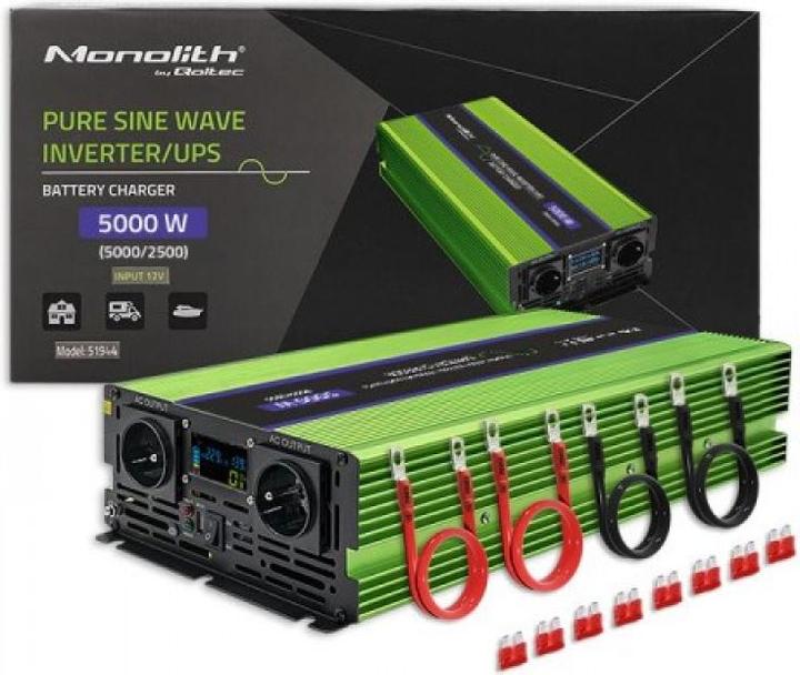 Produktbild Qoltec 51944 Pure Sine Wave Inverter