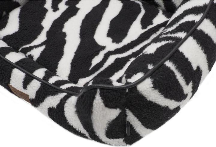 Produktbild Nordic Paws - Zebra Comfort Dogbed - Zebra - L 76 x 69 x 23 (Hund)
