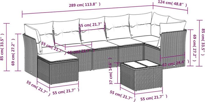 Produktbild vidaXL Kinsley
