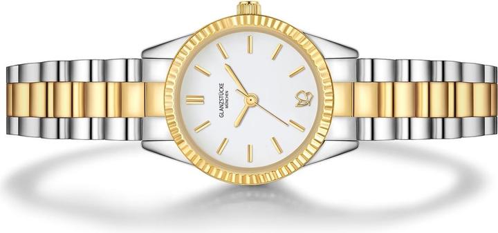 Actual product image Glanzstücke München Damen Quarzuhr bicolor Edelstahl bicolor - 38016 (25 mm)