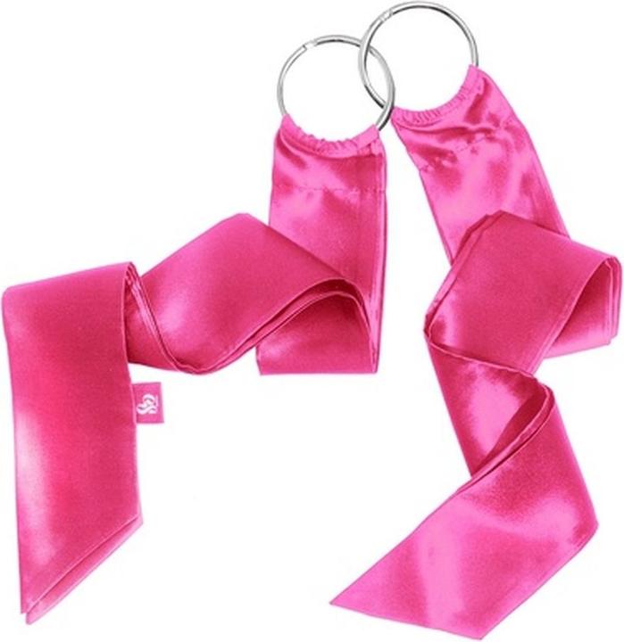 Produktbild NoName SO DIVINE Luxury Silk Restraints jedwabiste wstążki do wiązania Pink 2szt.