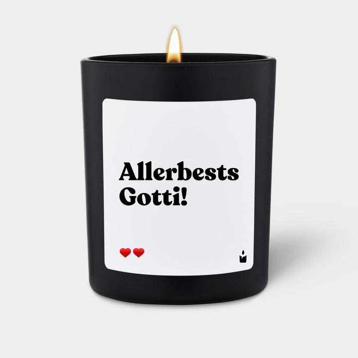 Actual product image Chatty Candles Duftkerze Woody Allerbests Gotti!