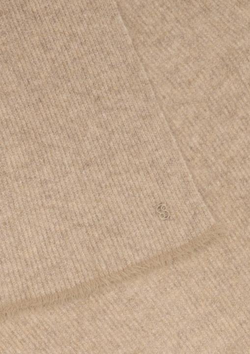 Immagine prodotto s.Oliver Tuch Strickschal mit Fransen und Logo-Ring