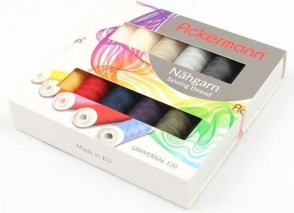 Produktbild Nähgarn in 12 Farben x 200m (200 m)