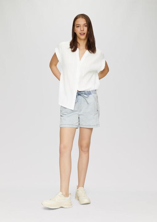 Produktbild s.Oliver Oversize-Bluse mit Strukturmuster (44)