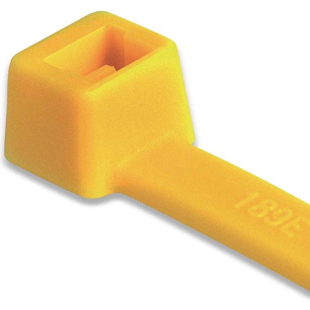 HellermannTyton, Kabelbinder, Kabelbinder T30R gelb (Kunststoffkabelbinder, 150 mm, 100 Stk.)
