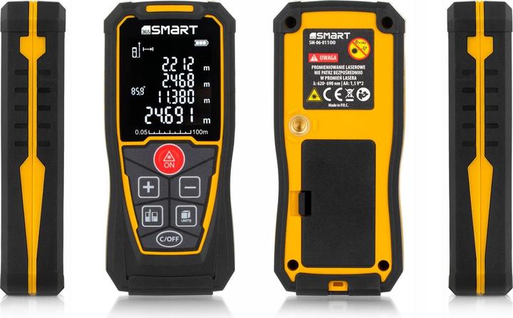Actual product image smart Dalmierz laserowy 06-01100 (100 m, 690 nm)