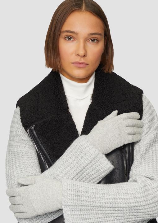 Produktbild S.Oliver Handschuhe Wollmix-Handschuhe mit Touch-Funktion (S)