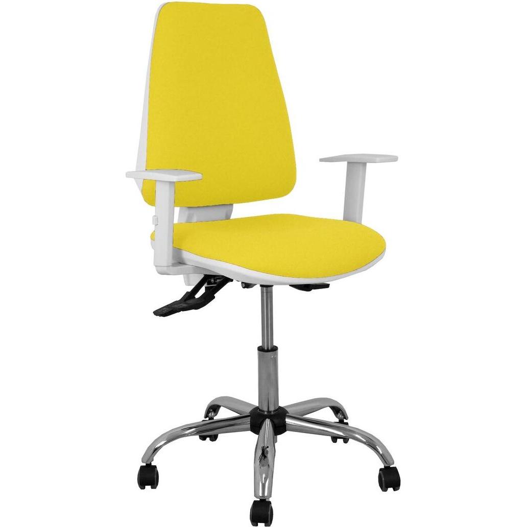Piqueras y Crespo, Bürostuhl, Bürostuhl Elche P&C 0B5CRRP Gelb