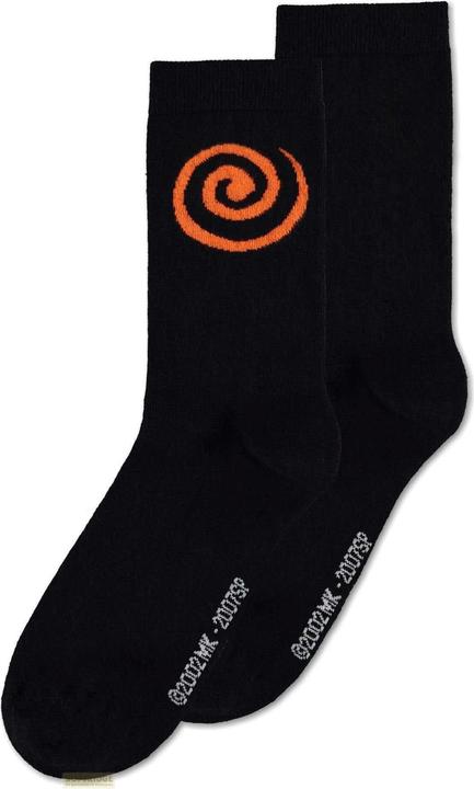 Image du produit Difuzed Naruto Shippuden - Lot de 3 paires de chaussettes Symbole Sasuke 39-42 (Lot de 3, 39 - 42)